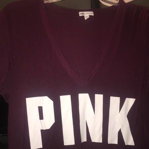 Victoria’s Secret pink shirt